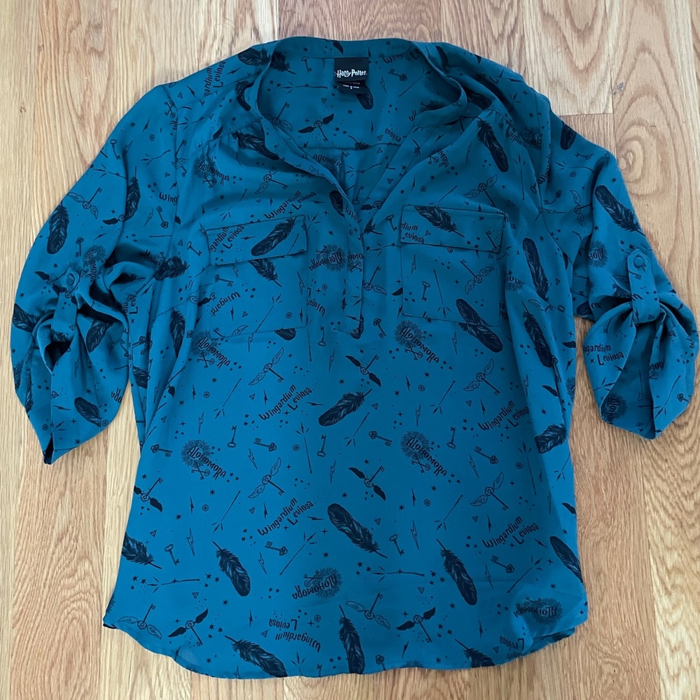 Harry Potter Torrid Harper Georgette Blouse